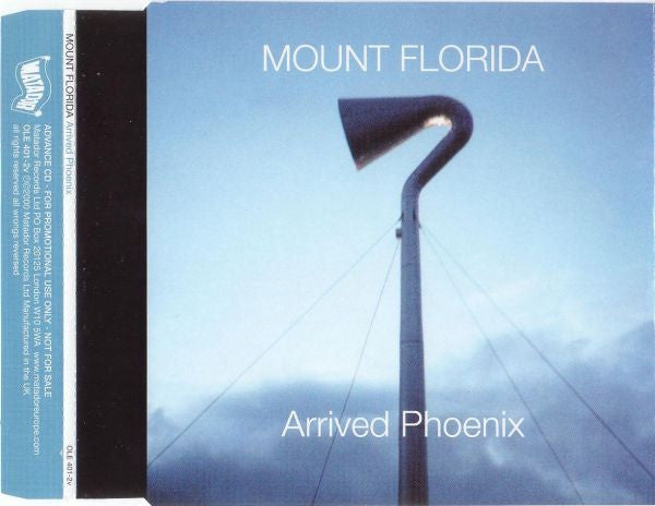 Mount Florida : Arrived Phoenix (CD, Album, Promo)
