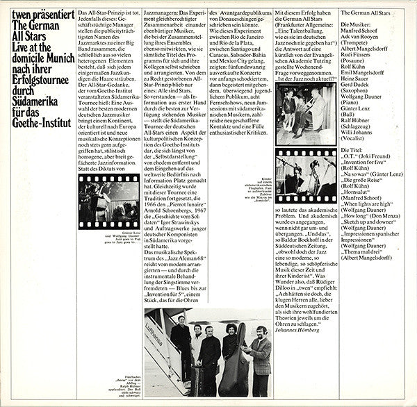 The German All Stars : In Südamerika (2xLP, Album)