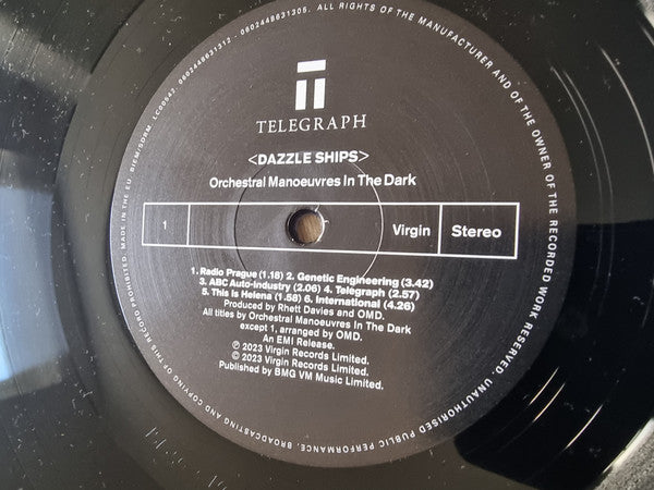 Orchestral Manoeuvres In The Dark : Dazzle Ships (LP, Album, RE, RP + LP + Ltd, 40t)