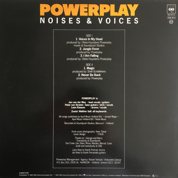 Powerplay (4) : Noises & Voices (LP, MiniAlbum)