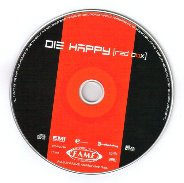 Die Happy : Red Box (CD, Album)