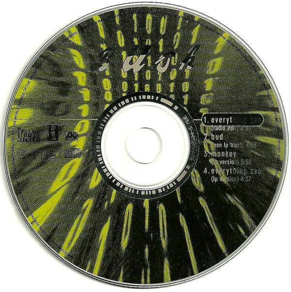 Bush : Everything Zen (CD, Single, Car)