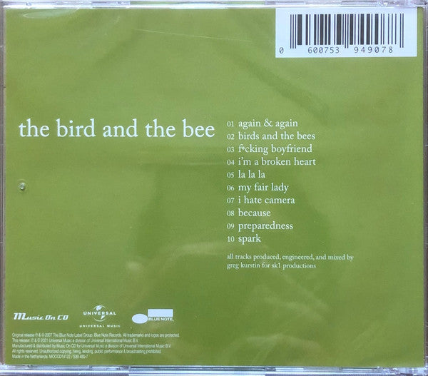 The Bird And The Bee : The Bird And The Bee (CD, Album, RE)