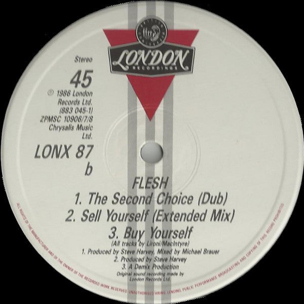 Flesh (2) : The 2nd Choice (12")