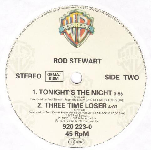 Rod Stewart : Infatuation (12", Maxi)