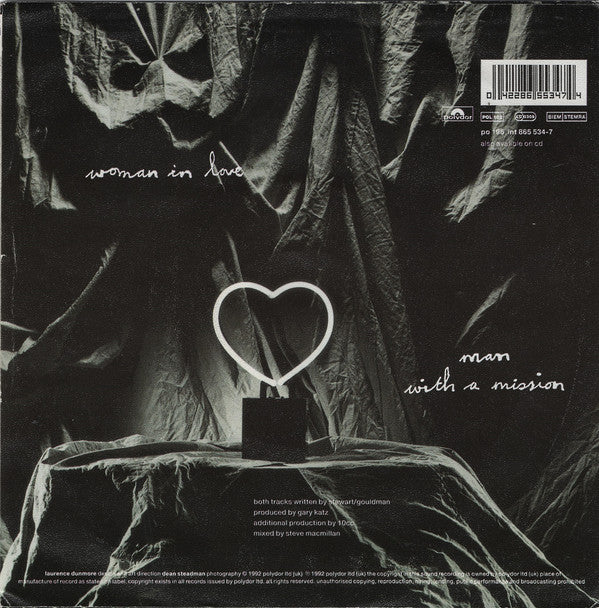 10cc : Woman In Love (7", Single)