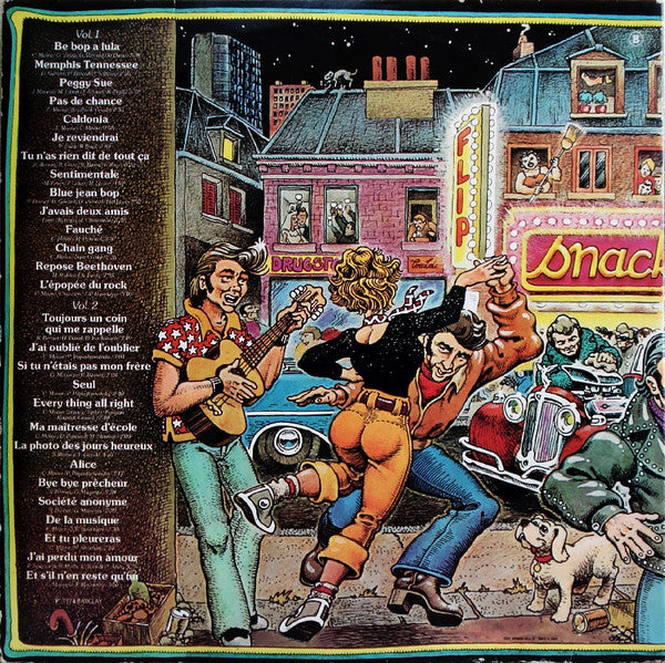 Eddy Mitchell : L'épopée Du Rock (2xLP, Comp)