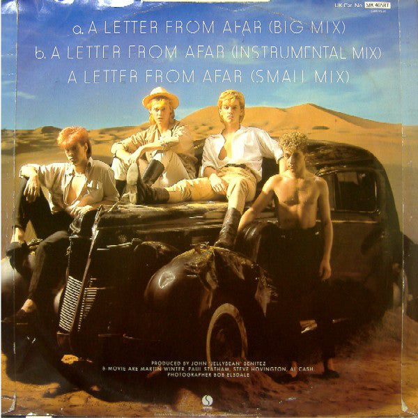 B-Movie : A Letter From Afar (12", Single)