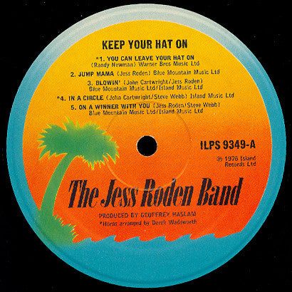 The Jess Roden Band : Keep Your Hat On (LP, Album)
