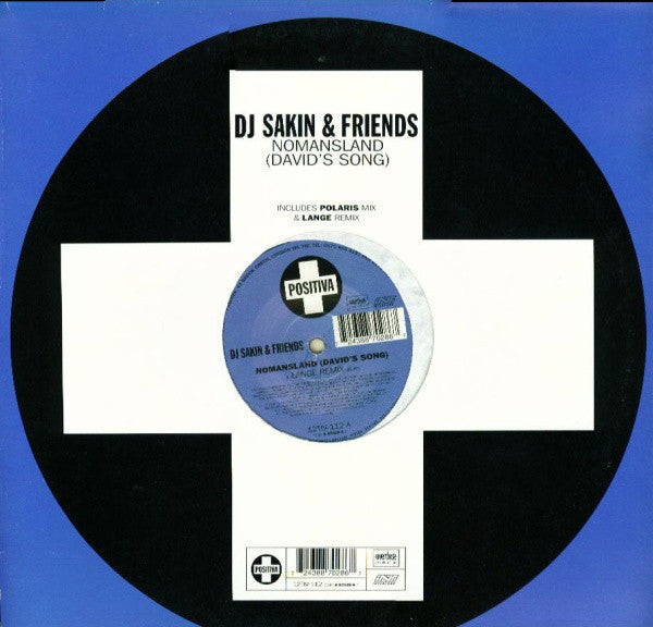 DJ Sakin & Friends : Nomansland (David's Song) (12")