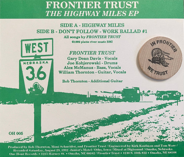 Frontier Trust : The Highway Miles EP (7", EP)