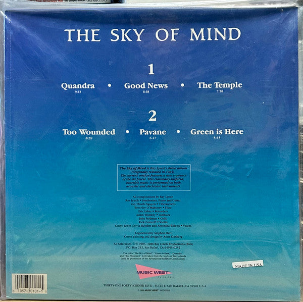 Ray Lynch : The Sky Of Mind (LP, Album)