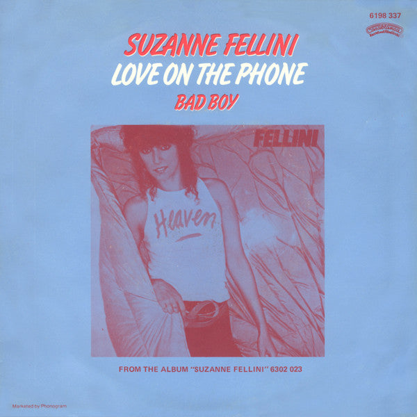 Suzanne Fellini : Love On The Phone (7", Single)