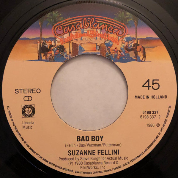 Suzanne Fellini : Love On The Phone (7", Single)