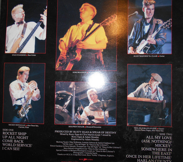 Spear Of Destiny : World Service (LP, Album)