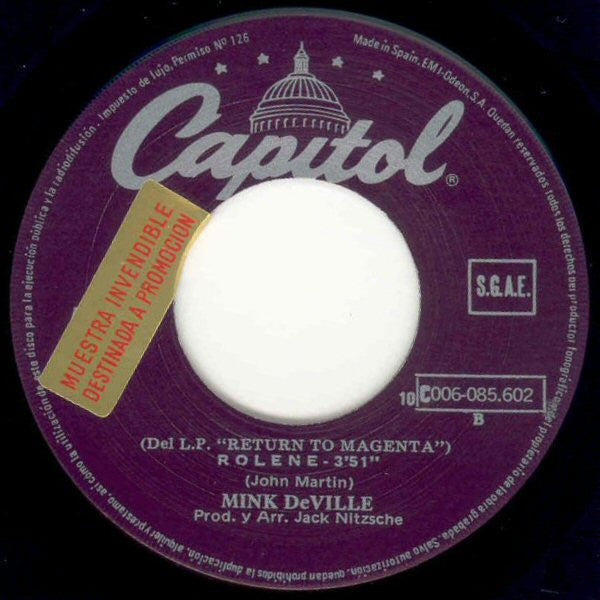 Mink DeVille : Soul Twist (7")