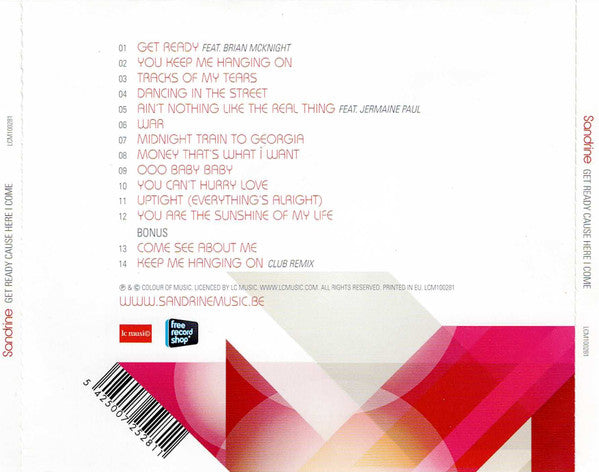 Sandrine (4) : Get Ready (Cause Here I Come) (CD, Album)