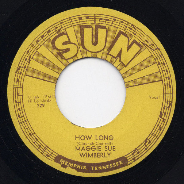 Maggie Sue Wimberly : How Long / Daydreams Come True  (7", RE)