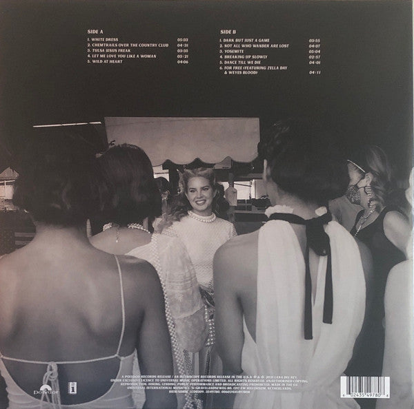 Lana Del Rey : Chemtrails Over The Country Club (LP, Album, Gat)