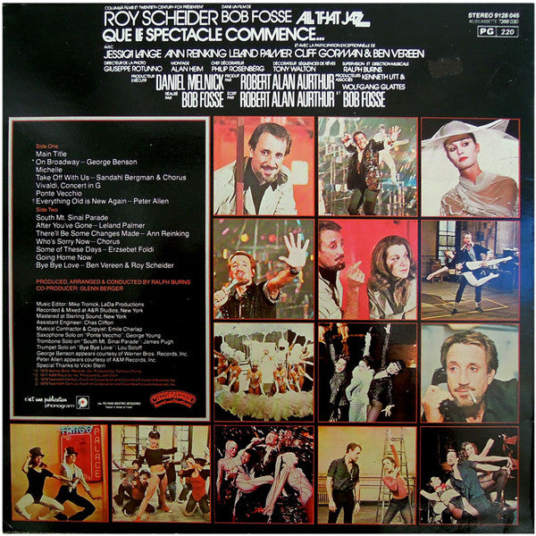 Various : All That Jazz Que Le Spectacle Commence... Bande Originale Du Film de Bob Fosse (LP, Album)
