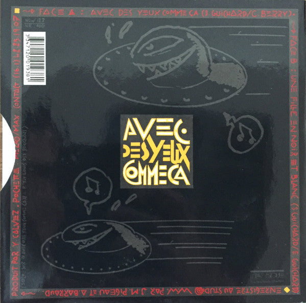 Soucoupes Violentes : Avec Des Yeux Comme Ca (7", Single)