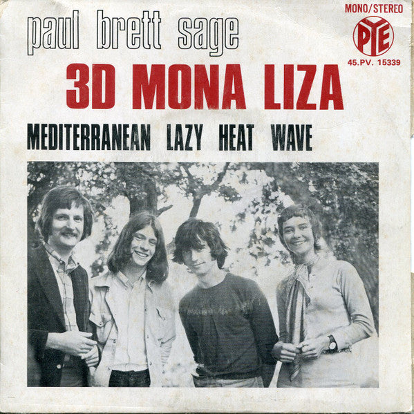 Paul Brett's Sage : 3D Mona Liza (7")