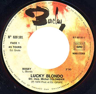Lucky Blondo : Bogey (7", Single)