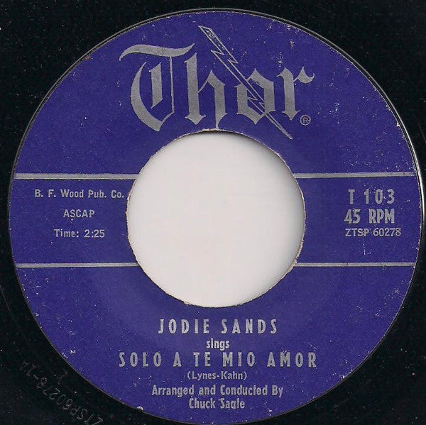 Jodie Sands : Turnabout Heart (7", Single)