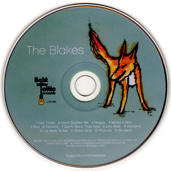 The Blakes : The Blakes (CD, Advance, Album, Promo)