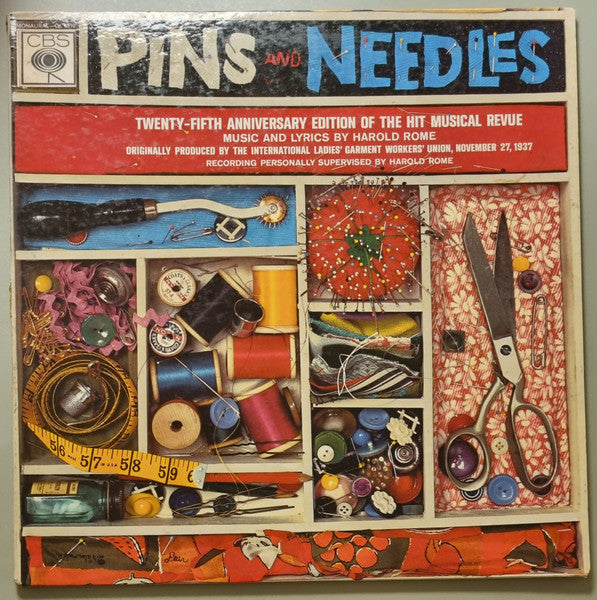 Harold Rome : Pins And Needles (LP, Album, Mono)