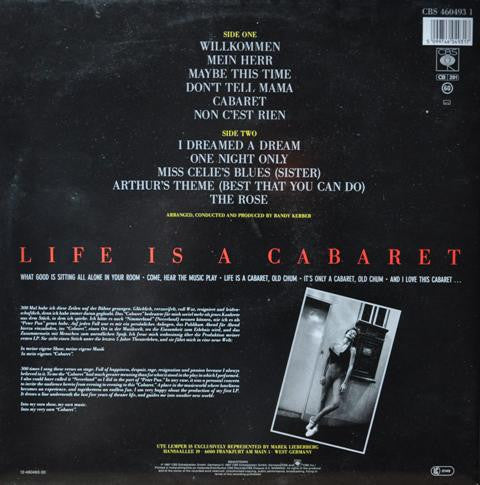Ute Lemper : Life Is A Cabaret (LP, Album)