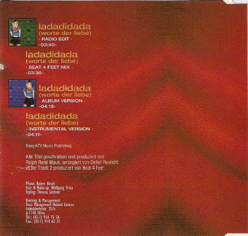 Simone (27) : Ladadidada (Worte Der Liebe) (CD, Maxi)