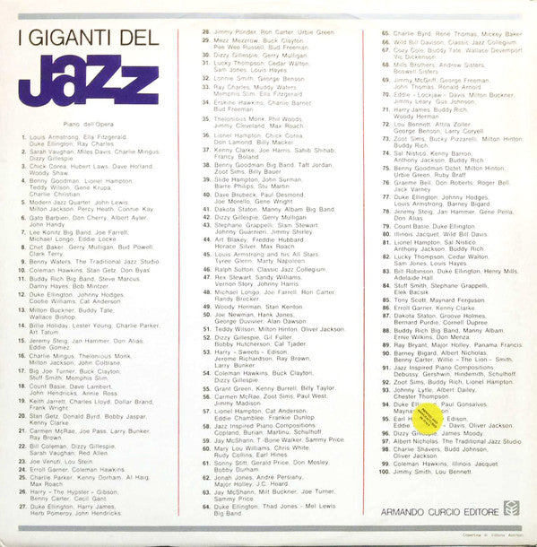 Coleman Hawkins, Stan Getz, Don Byas : I Giganti Del Jazz Vol. 10 (LP, Comp)