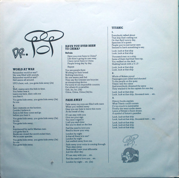 Dr. Pop (2) : Dr. Pop (LP, Album)