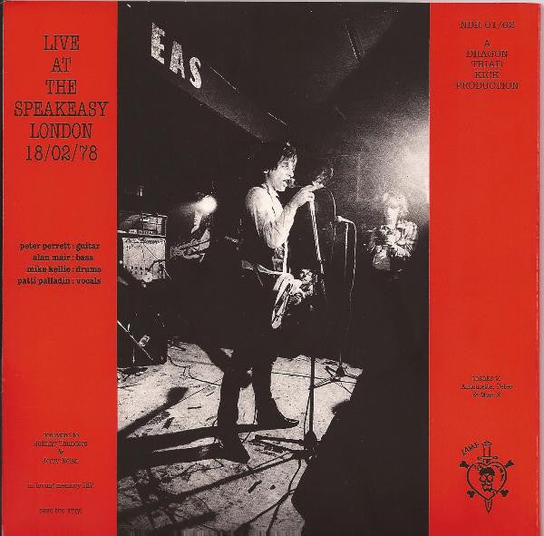The Living Dead Featuring Johnny Thunders : Live At The Speakeasy London 18/02/78 (2x7", Ltd, Unofficial)
