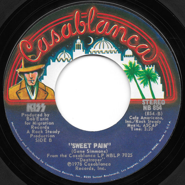 Kiss : Shout It Out Loud (7", Single, Pit)