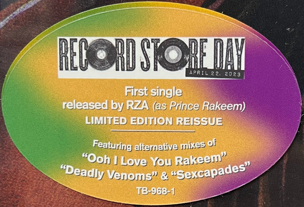 Prince Rakeem : Ooh I Love You Rakeem (12", RSD, Single, Ltd, RE, RM, 160)