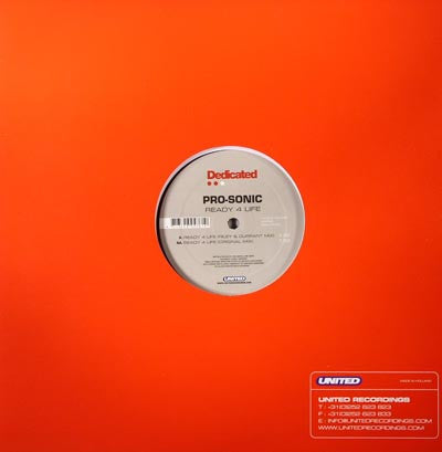 Pro-Sonic : Ready 4 Life (12")