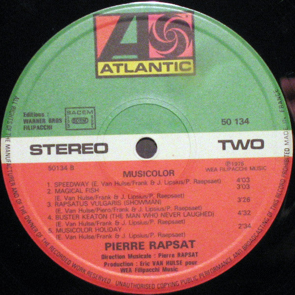 Pierre Rapsat : Musicolor (LP, Album)