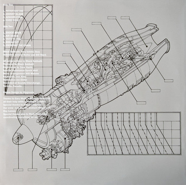 Black Sabbath : Never Say Die! (LP, Album, RSD, Ltd, RE, Cle)