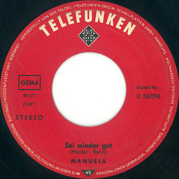 Manuela (5) : Alles Und Noch Viel Mehr (7", Single, Col)