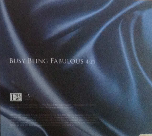 Eagles : Busy Being Fabulous (CD, Single, Promo)