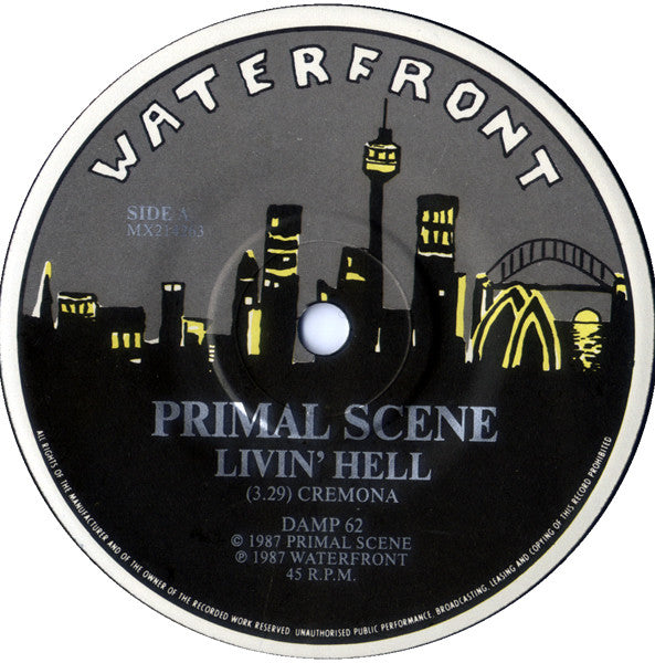 Primal Scene : Livin' Hell (7")