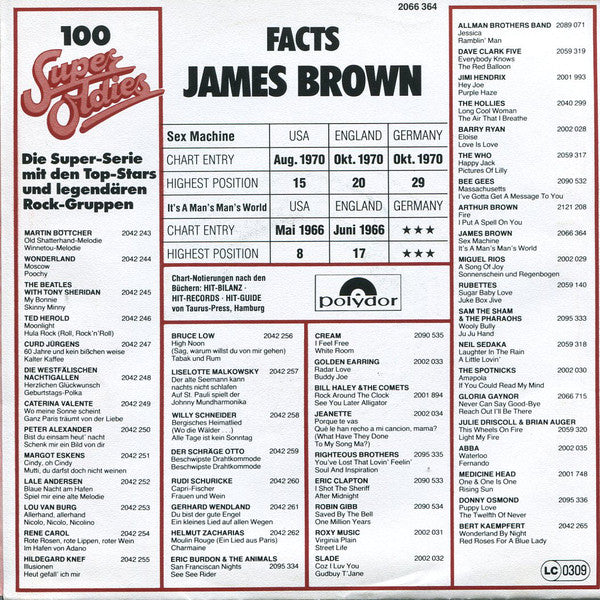 James Brown : Sex Machine / It's A Man's Man's World (7", Single, Mono, RE)