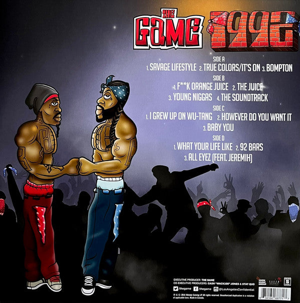 The Game (2) : 1992 (2xLP, Album, RSD, Ltd, RE, Cle)