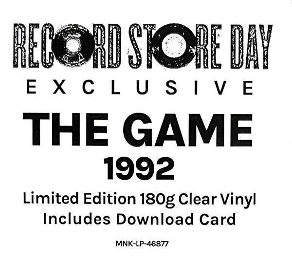 The Game (2) : 1992 (2xLP, Album, RSD, Ltd, RE, Cle)