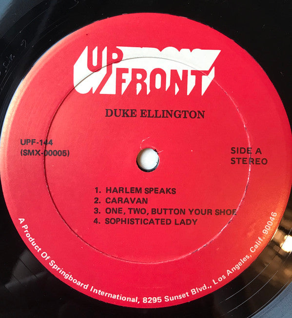 Duke Ellington : Duke Ellington (LP, Album, Red)