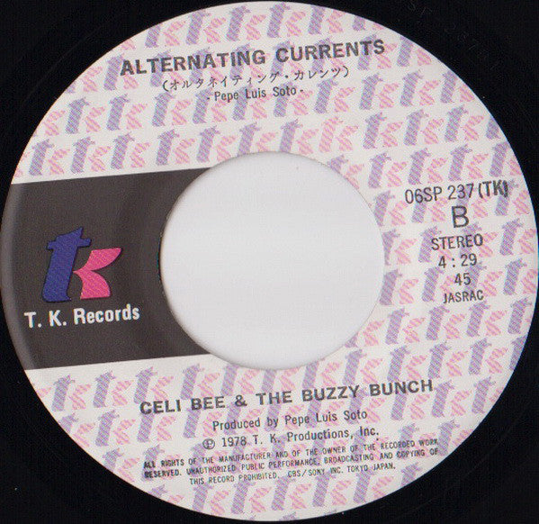 Celi Bee & The Buzzy Bunch : Macho (A Real, Real, One) (7")