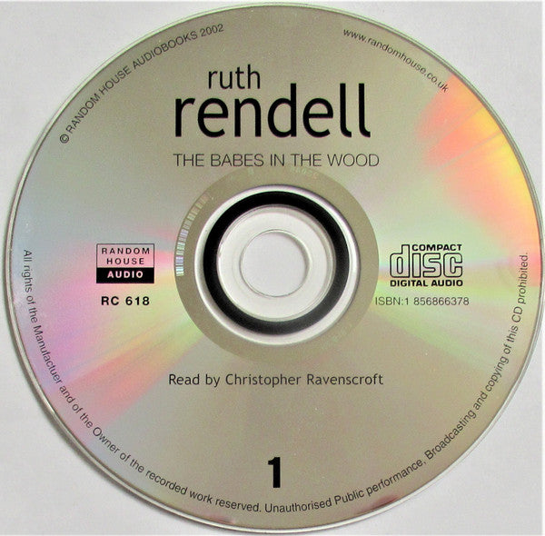 Ruth Rendell Read By Christopher Ravenscroft : The Babes In The Wood (3xCD)