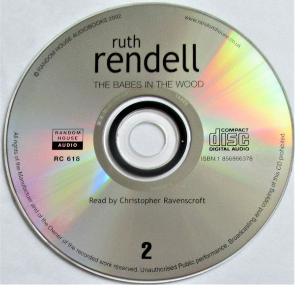 Ruth Rendell Read By Christopher Ravenscroft : The Babes In The Wood (3xCD)